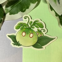 Image 1 of Cute Plant Slime Waterproof Vinyl Sticker