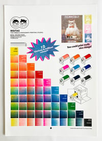 Image 1 of 10 GLORIOUS & BRILLIANT COLORS - TECHNICOLOR CHART