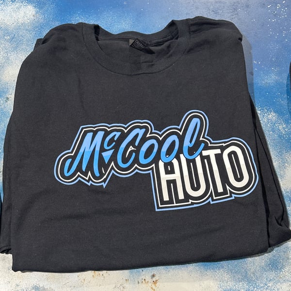 Image of "Beautiful Blue" McCool Auto T Shirt