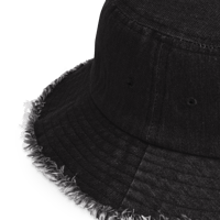 Image 5 of Be Good Distressed Denim Bucket Hat