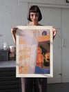 Glass Shadows A2 Screenprint