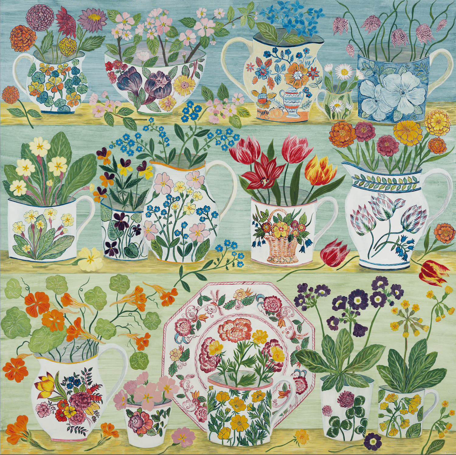 Image of The Floral Dresser Giclée prints