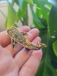 Image 2 of Whaleshark - enamel pin