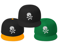 Skelly Snapback Hat