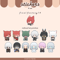 4cm Sticker P3 - FFXIV