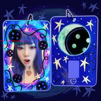 Image 1 of Coraline Button Acrylic Photocard Holder