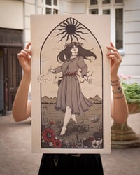 Image 3 of GODDESS OF LIFE AND DEATH print/print set