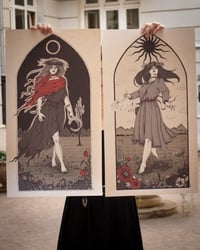 Image 1 of GODDESS OF LIFE AND DEATH print/print set