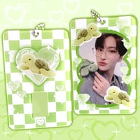 Image 1 of Turtle Plush Acrylic Photocard Holder