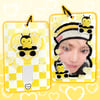 Bee Plush Acrylic Photocard Holder