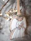 Little Angel Posy - Hanging Christmas Decoration