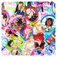 Image 2 of 7DREAM Pink Acrylic Keychain