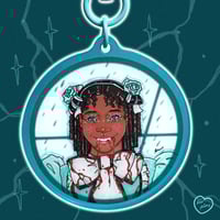 Image 1 of iwtv claudia my baby loves windows Acrylic Keychain