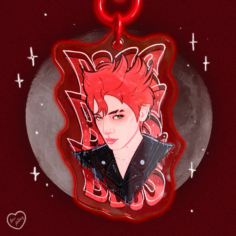 Taeyong Boss Acrylic Keychain