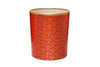 Tealight holder * Golden water * Red