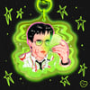 Re-Animator Herbert West Re-Agent Acrylic Keychain 