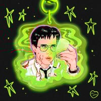 Image 1 of Re-Animator Herbert West Re-Agent Acrylic Keychain 