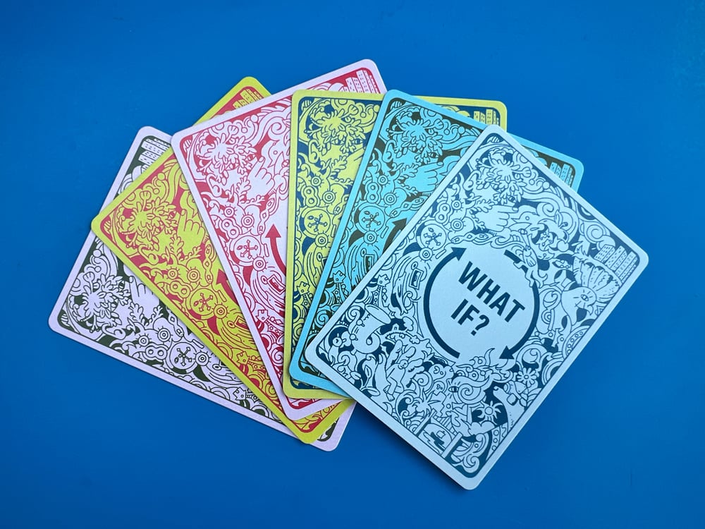 Image of WHAT IF? 55-card bicycle deck