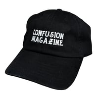 Image 1 of Confusion Magazine - Dad cap (black)