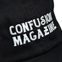 Image 2 of Confusion Magazine - Dad cap (black)