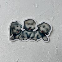 Image 2 of Airbrush doggy stickers