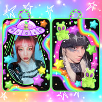 Image 4 of Alien UFO Double Sided Acrylic Photocard Holder