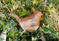 Image 1 of Ceramic robin 