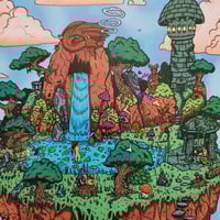 Image 3 of Dionysus' Garden - 11x14 print