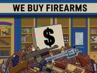 WE BUY FIREARMS / Nosotros compramos armas de fuego