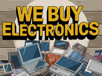 WE BUY ELECTRONICS / Nosotras compramos electronica