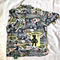 Image 2 of BOOTLEGGING IS A RADICAL ACT "dad shirt" (ny yankees edition) - LARGE