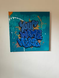CUSTOM GRAFFITI CANVAS
