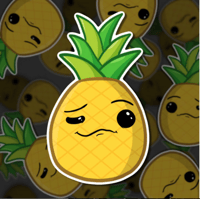 Image 4 of Pineapple Emote Stickers | Fruit Friends Series | Expressive Pineapple Faces