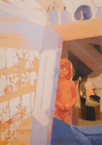 Image 5 of Glass Shadows A3 Screenprint