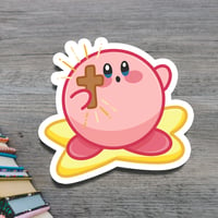 Image 1 of Christian Kirbo | Kirby Matte Vinyl Sticker