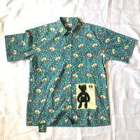 Image 1 of BOOTLEGGING IS A RADICAL ACT "dad shirt" (floral edition) - LARGE