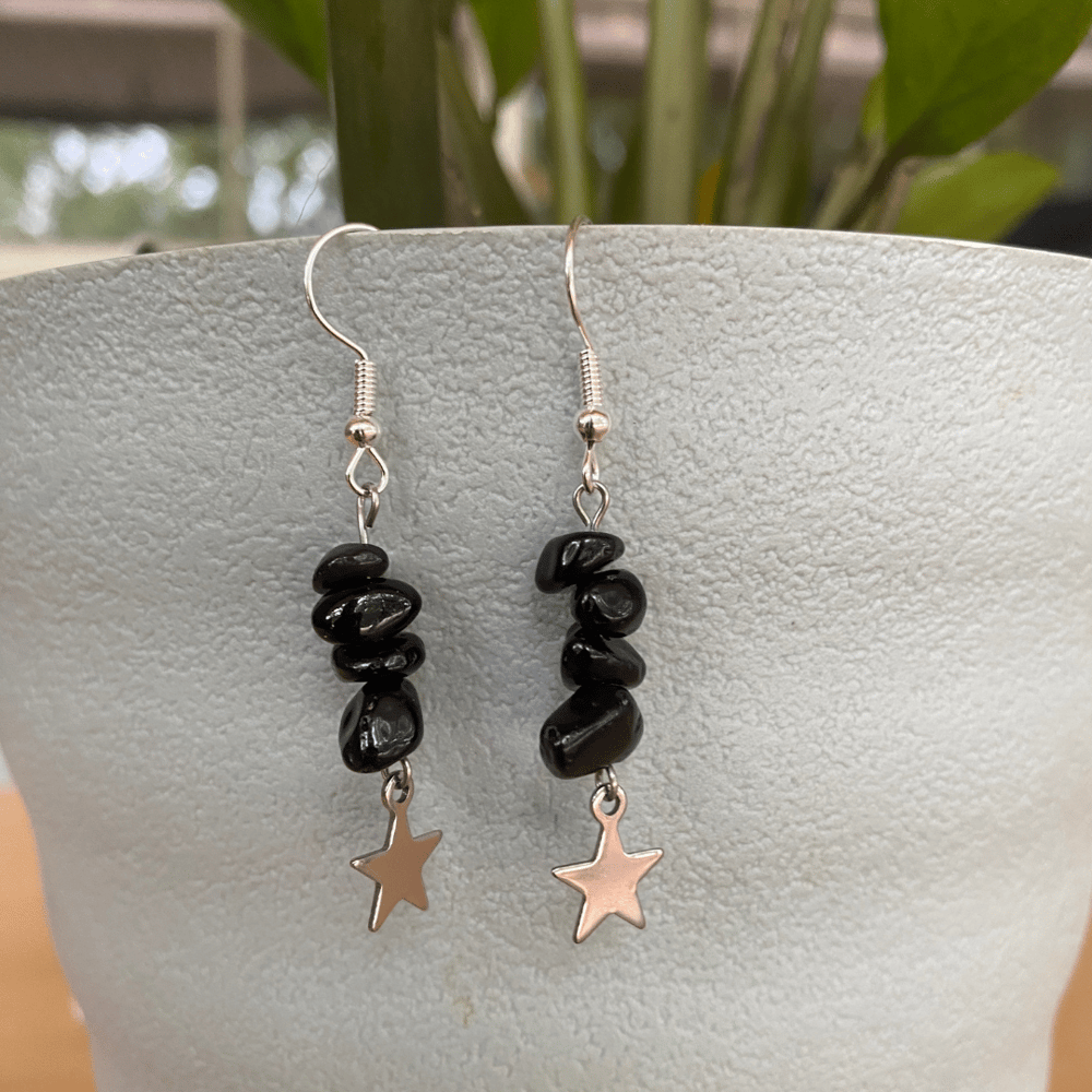 Crystal Star Earrings