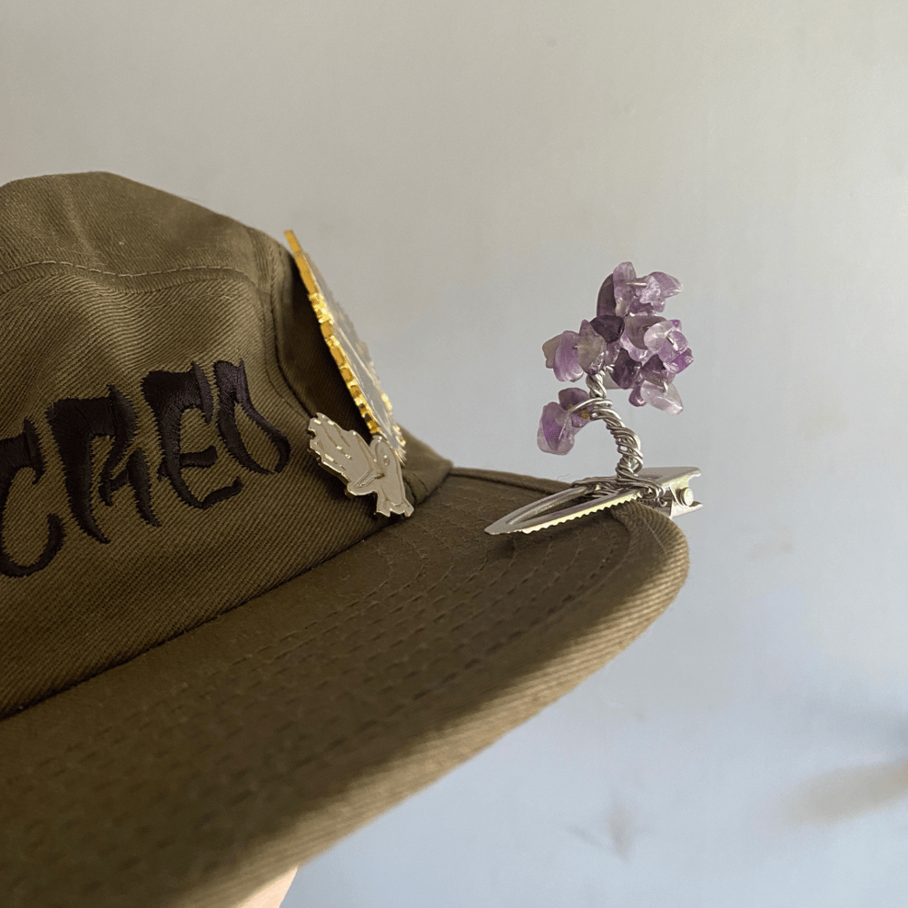 CUSTOM Crystal Sprout Clips