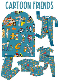 Cartoon Friends Zippy/Two Piece Set