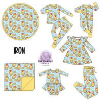 Iron Zippy/Two Piece Set