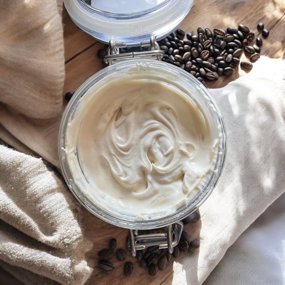 Coffee Bean Infused Whipped Body Butter