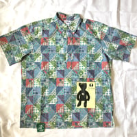 Image 1 of BOOTLEGGING IS A RADICAL ACT pullover shirt (patchwork) - XL