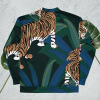 Image 4 of Eye of The Tiger Unisex Bomber Jacket