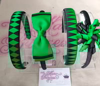 Image 1 of Black & Kelly Green