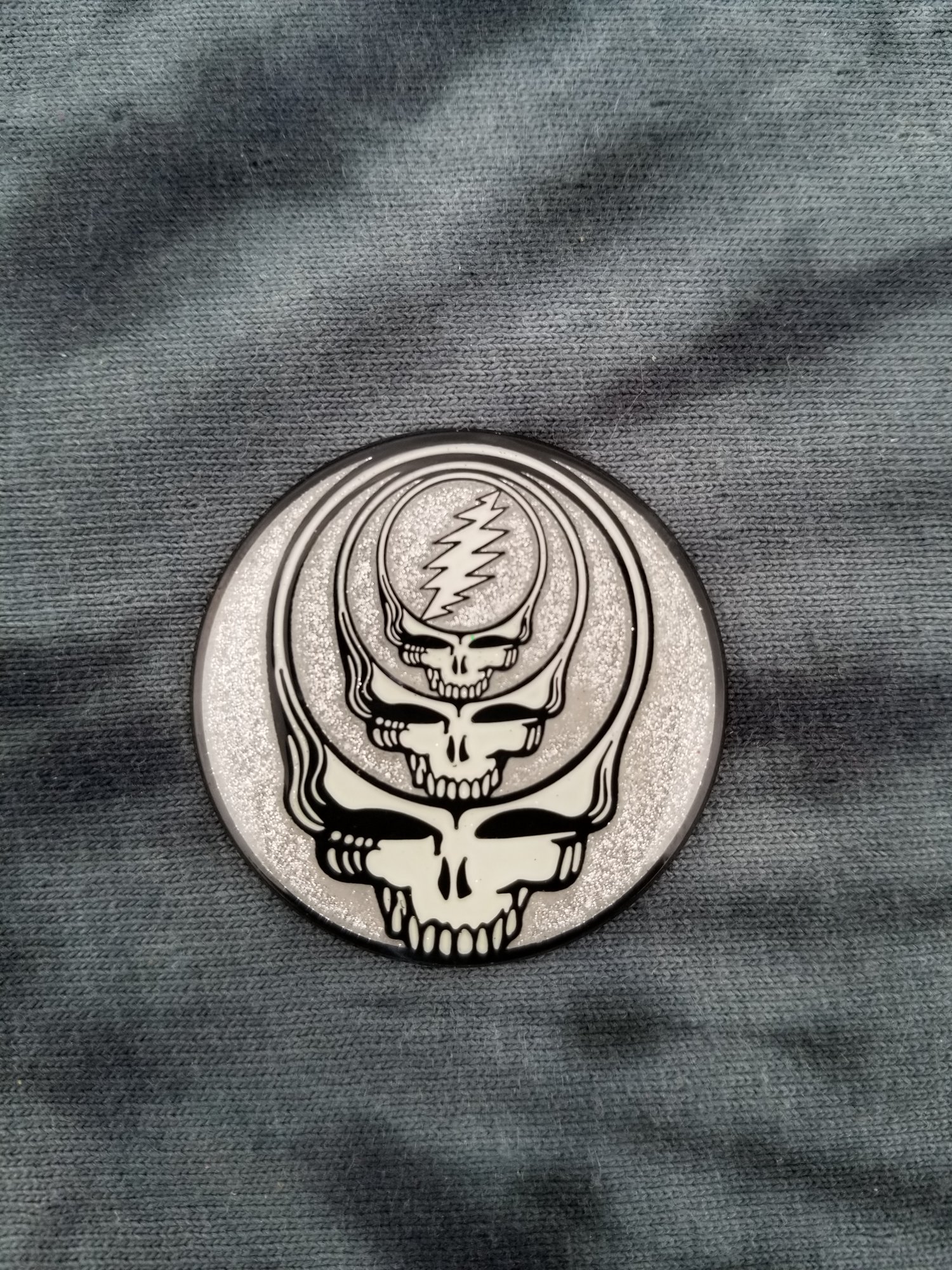 Image of Steal Your Stealy Pin + 10 Steal Your Face Stickers