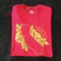 Image 3 of Stay Gold T-Shirt Red