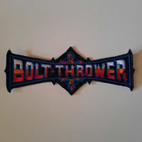 Bolt Thrower logo patch