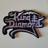 King Diamond logo patch