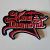 King Diamond logo patch