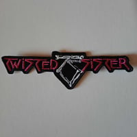 Twisted Sister logo patch